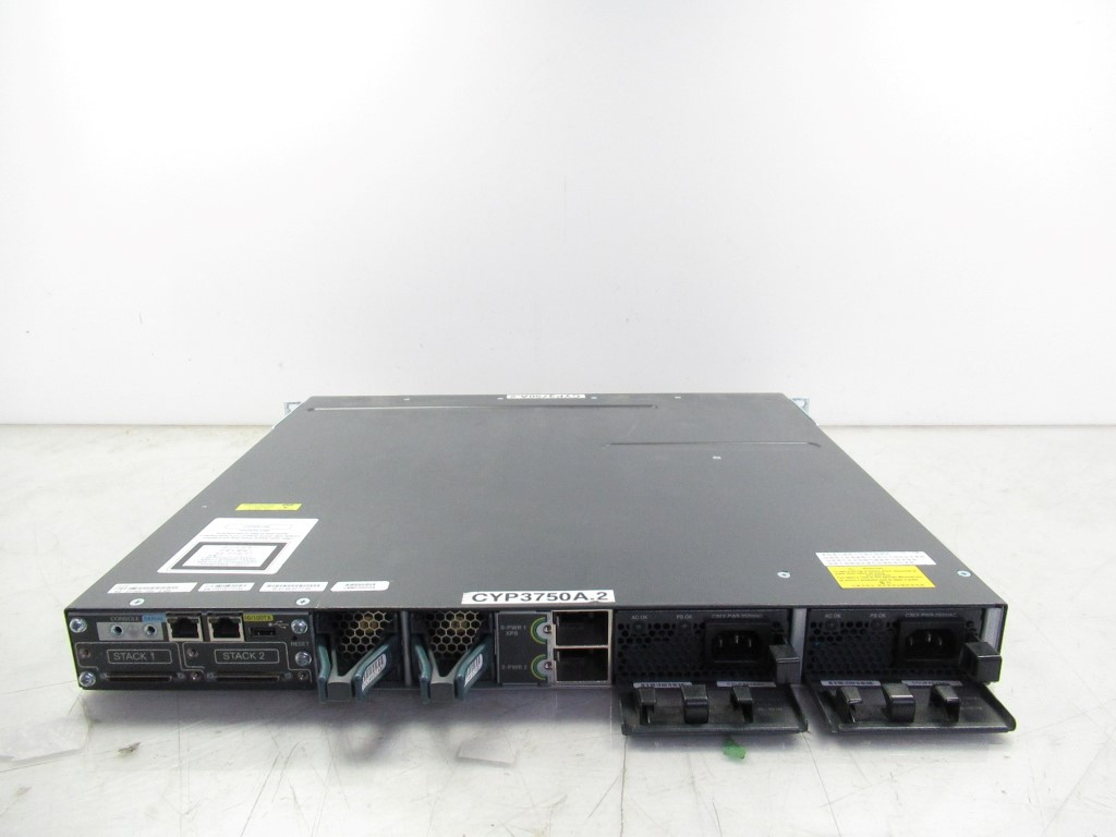 Cisco WS-C3750X-24T-S 初期化済み ☆500